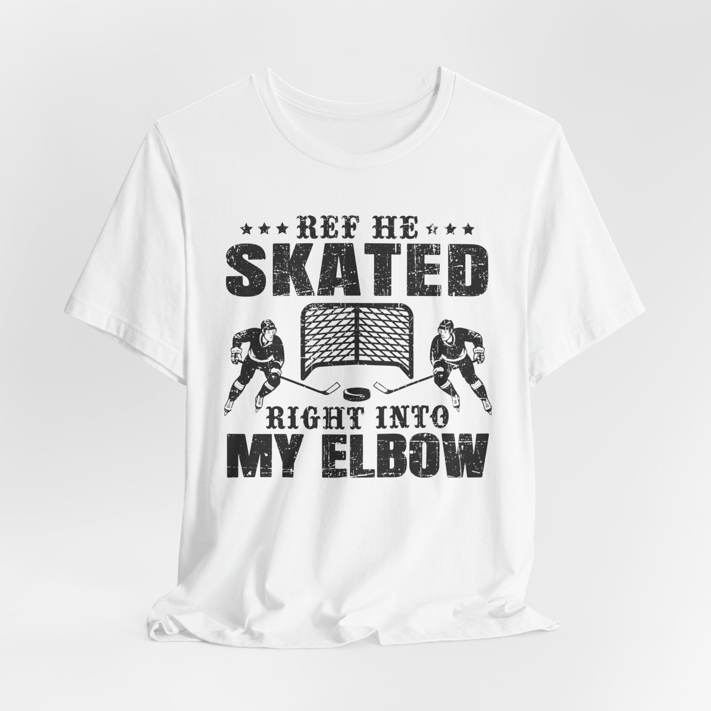 Right Into My Elbow - Hockey T-Shirt