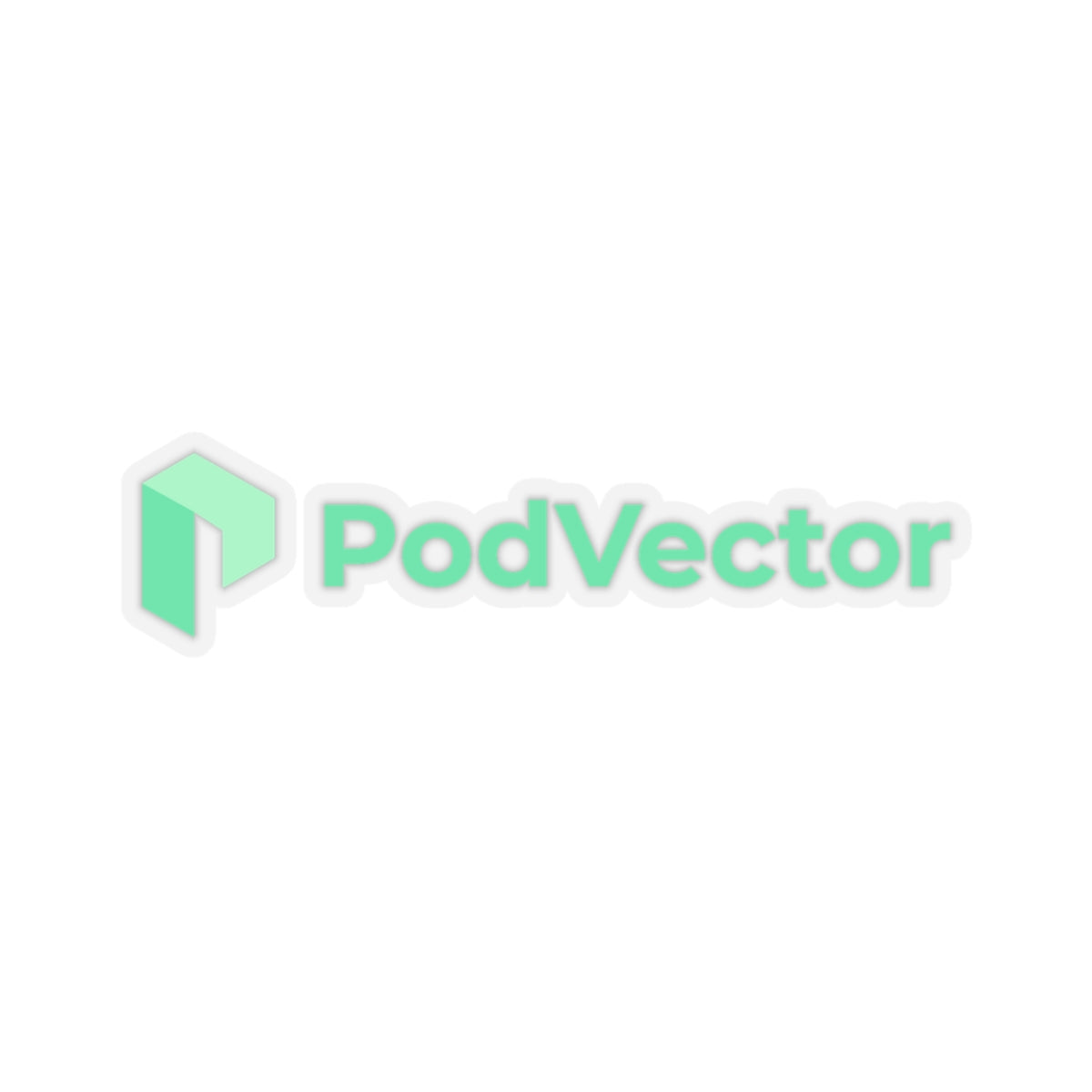 PodVector - Kiss-Cut Stickers