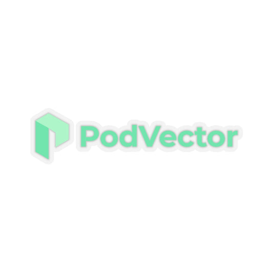 PodVector - Kiss-Cut Stickers