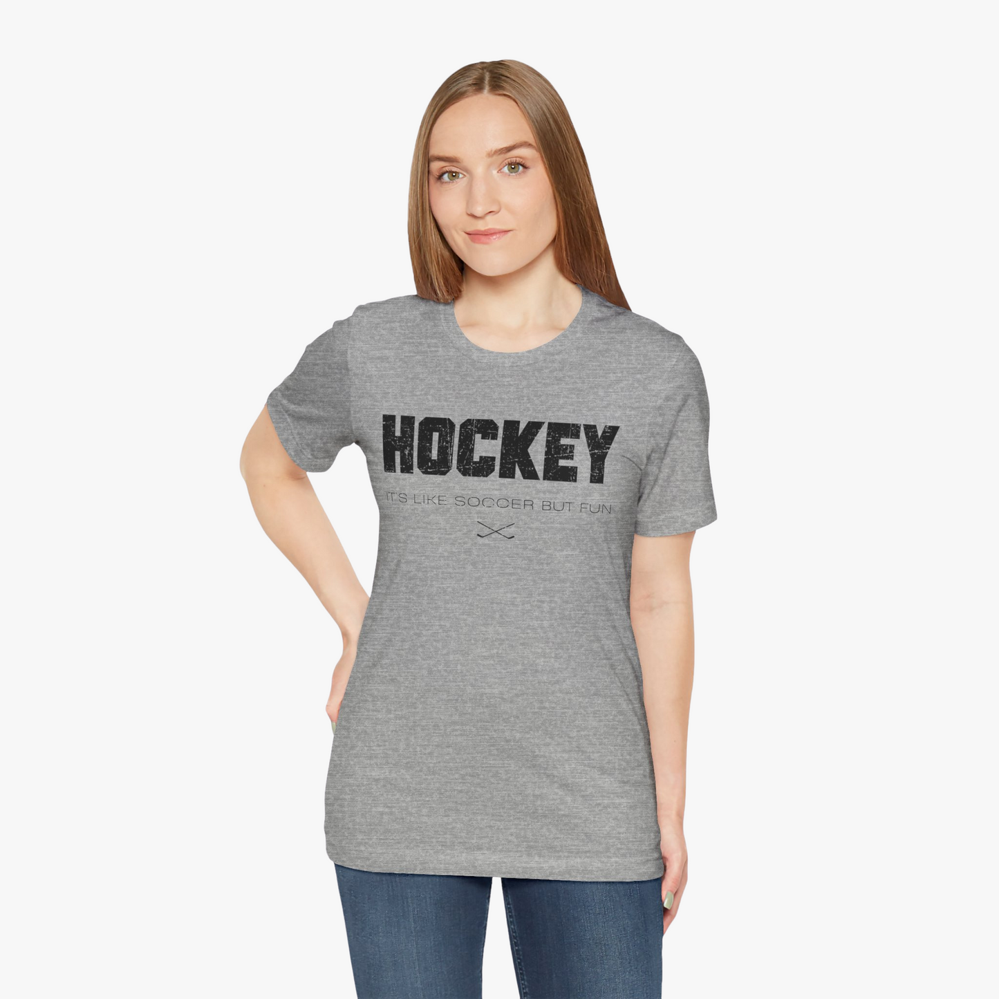 Like Soccer - Hockey T-Shirt