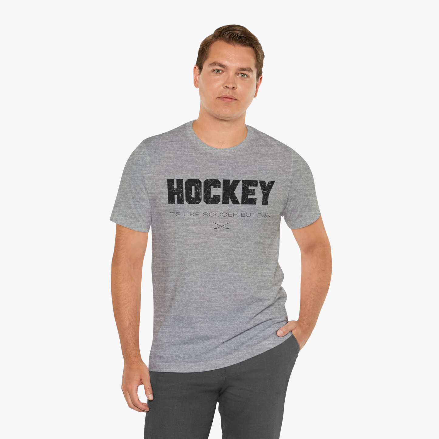 Like Soccer - Hockey T-Shirt