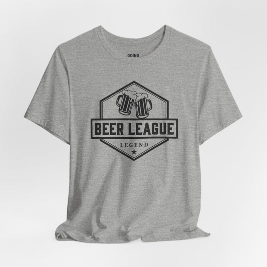Front Main - Hockey Legend - Hockey T-Shirt - Beer League Legend Hockey Shirt - Hockey Gifts - Gift For Hockey Players