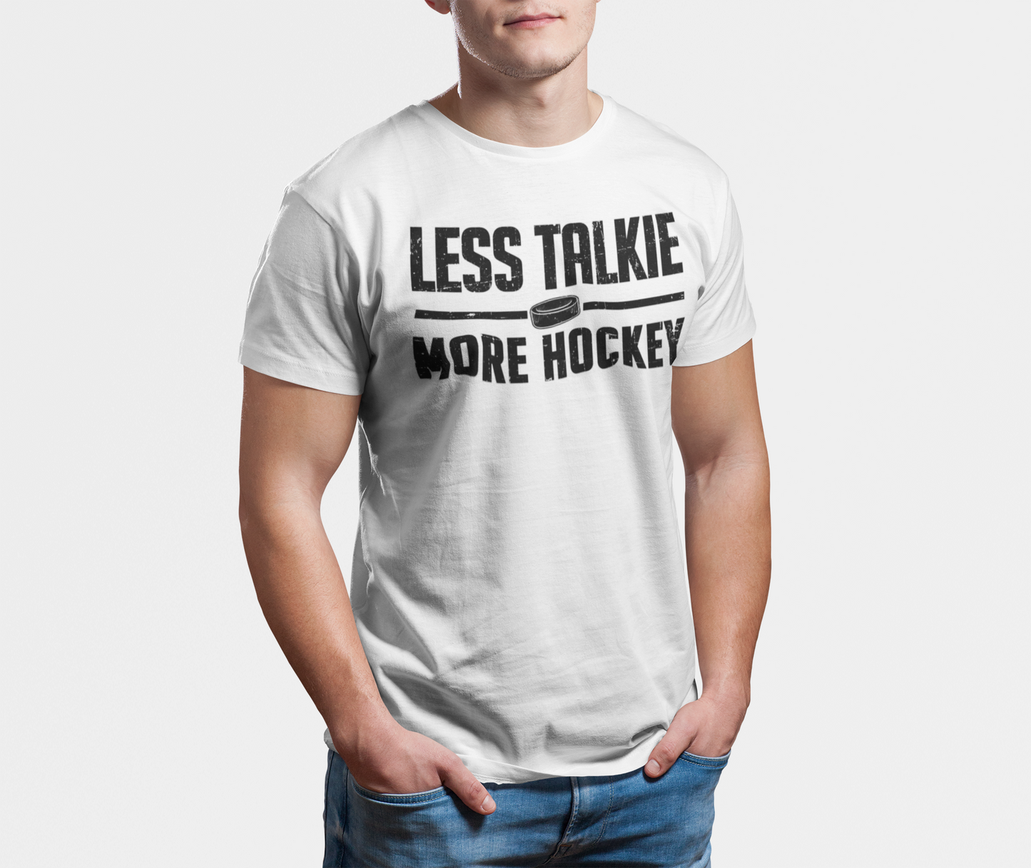 Less Talkie - Hockey T-Shirt