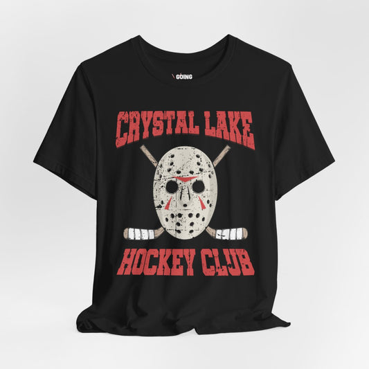 Black Front - CL Hockey Club - Hockey T-Shirt - Crystal Lake Hockey Club Hockey Shirt - Hockey Gifts - Gift For Hockey Players