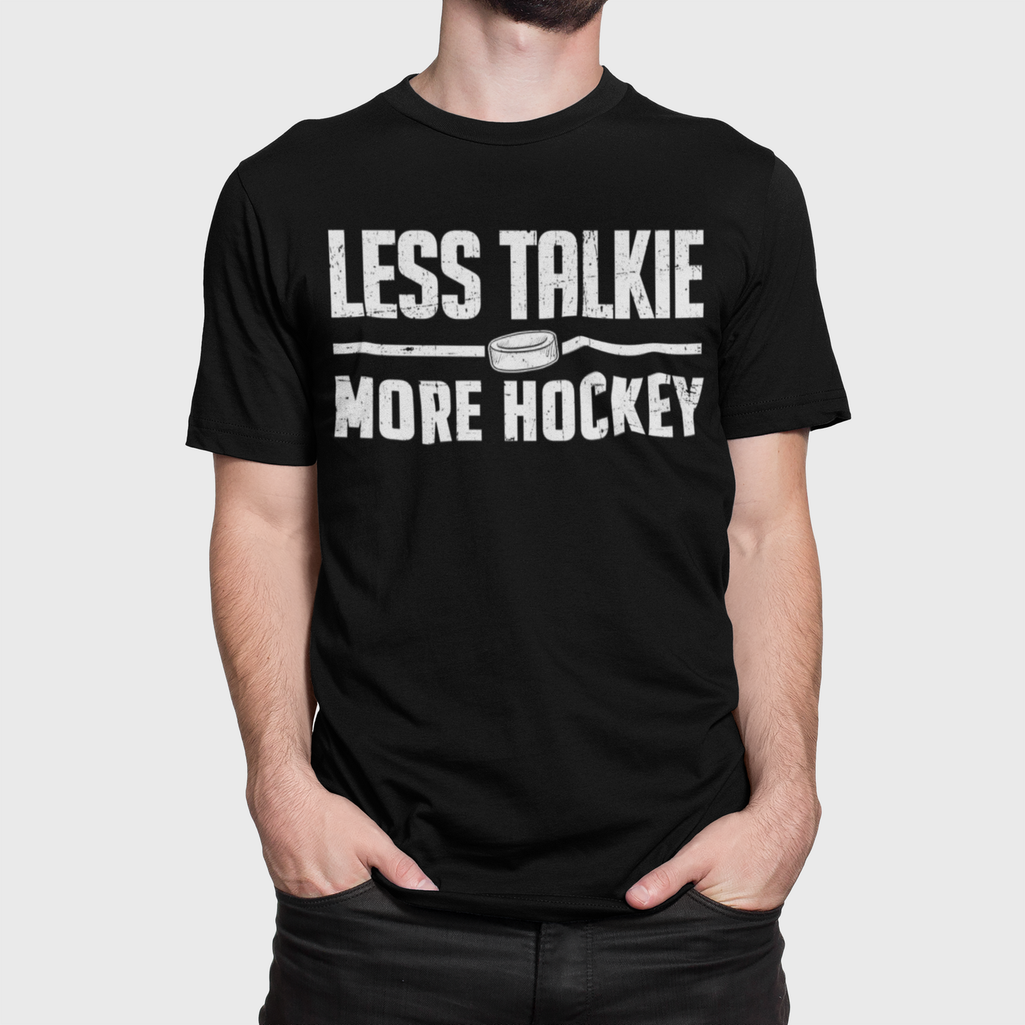 Less Talkie - Hockey T-Shirt