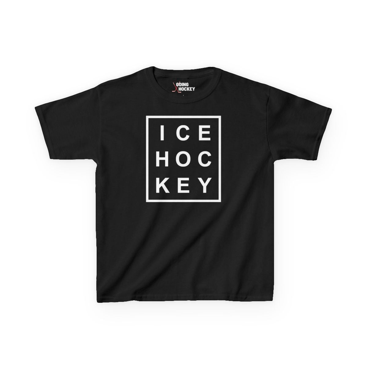 Main Front - Ice Hockey Matrix - Kids Hockey T-Shirt - Ice Hoc Key Matrix Kids Hockey Shirt - Hockey Gifts - Gift For Hockey Players