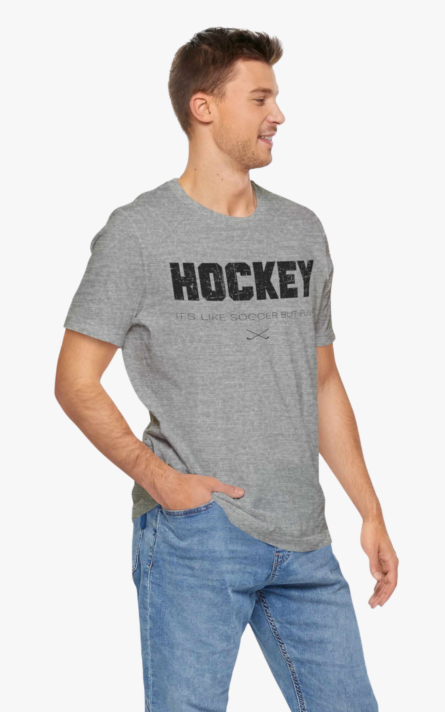 Like Soccer - Hockey T-Shirt