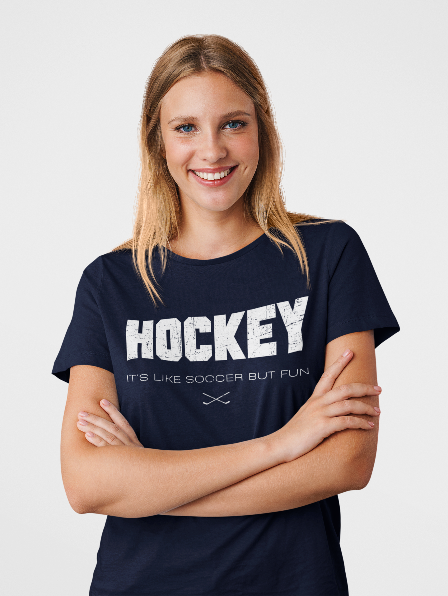 Like Soccer - Hockey T-Shirt