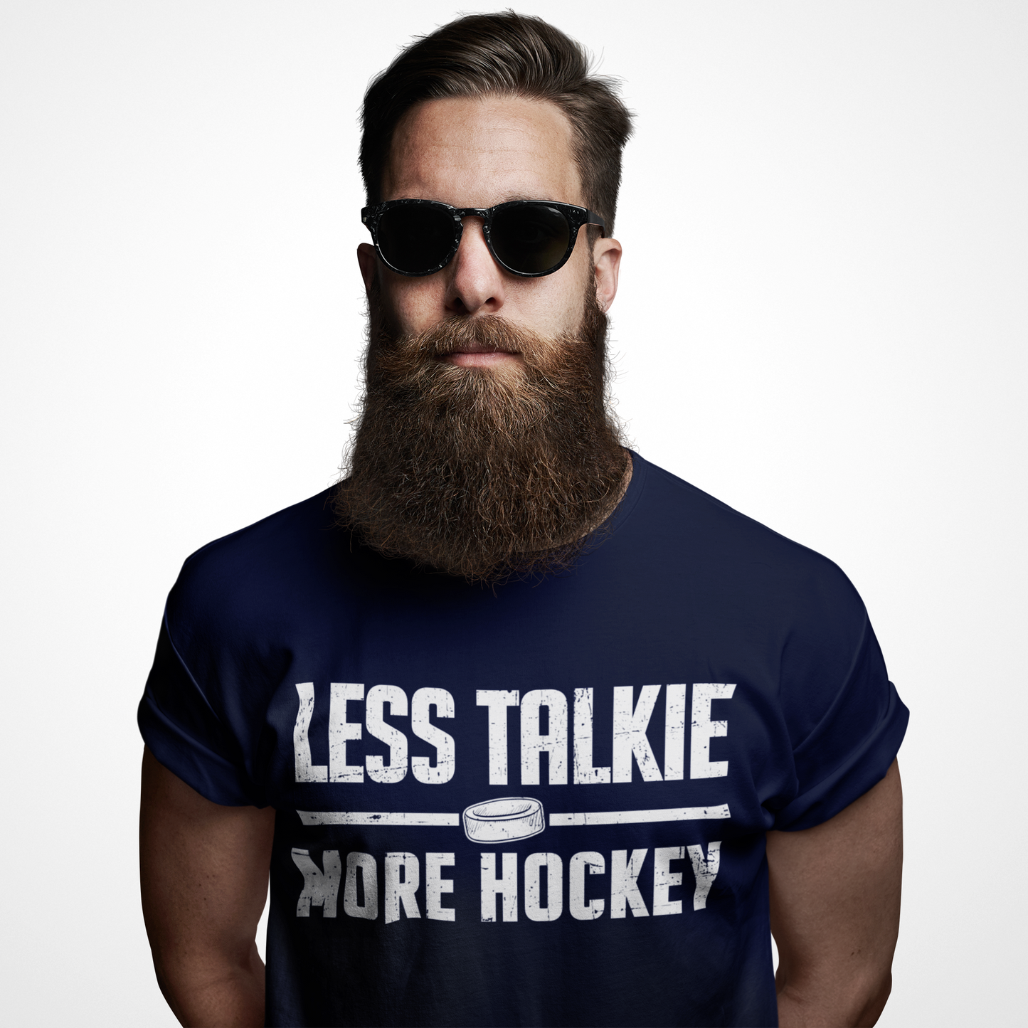 Less Talkie - Hockey T-Shirt