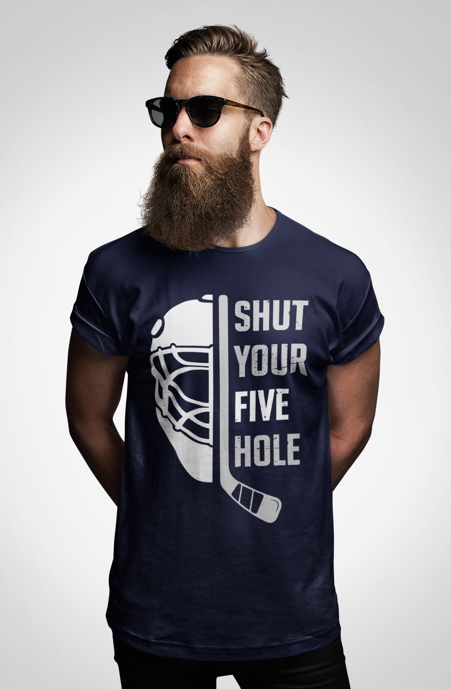 Shut Your Five Hole - Hockey T-Shirt