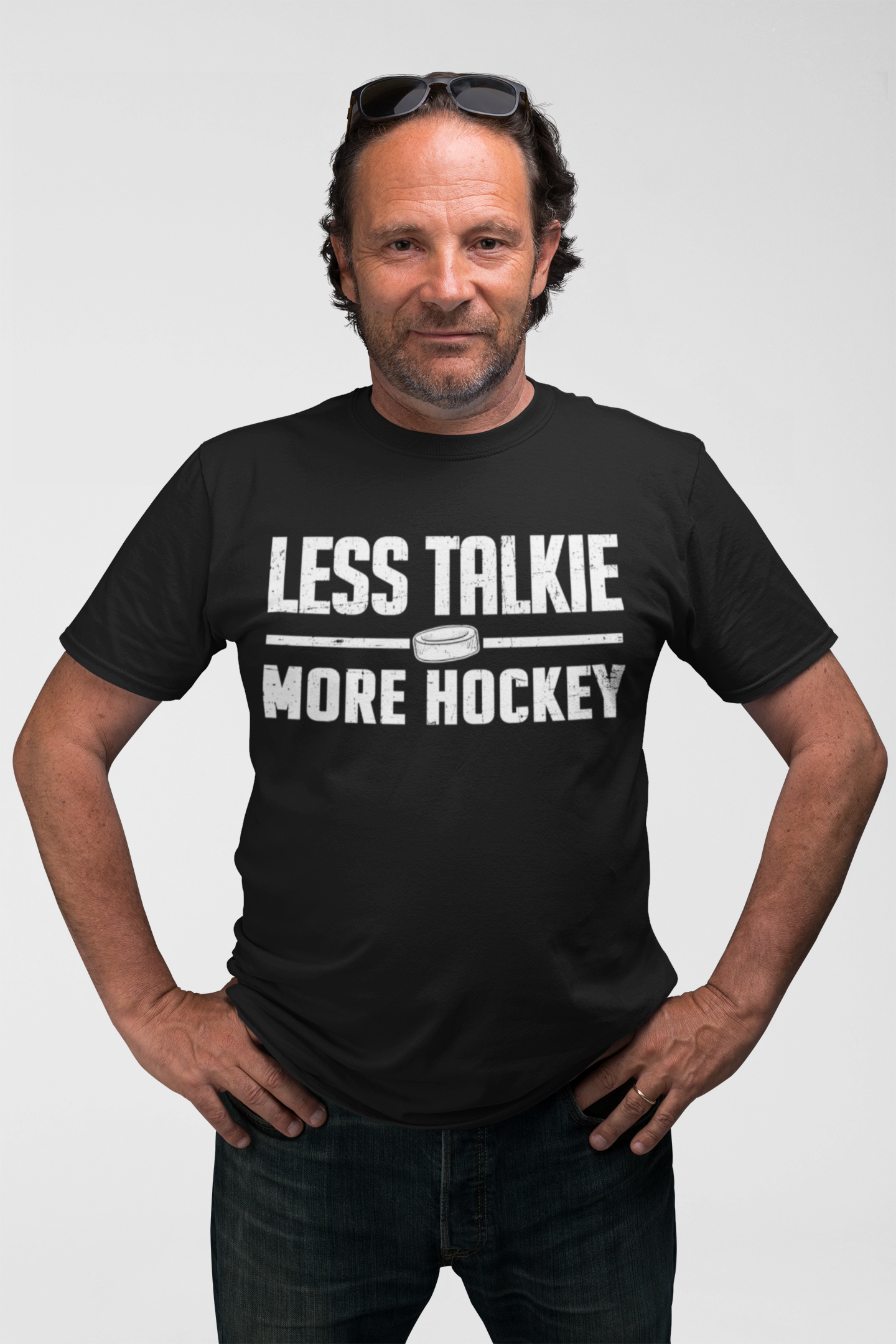 Less Talkie - Hockey T-Shirt