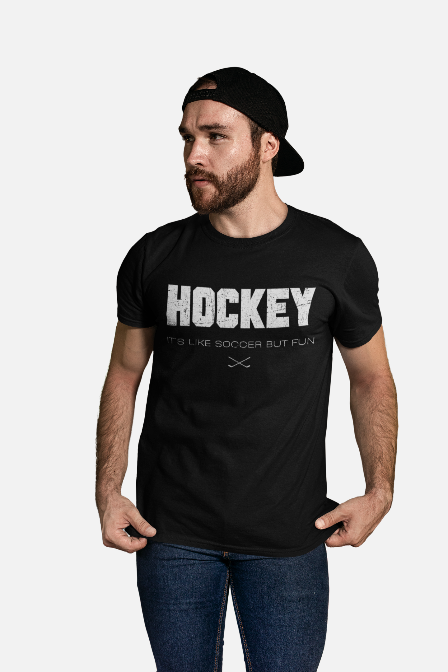 Like Soccer - Hockey T-Shirt