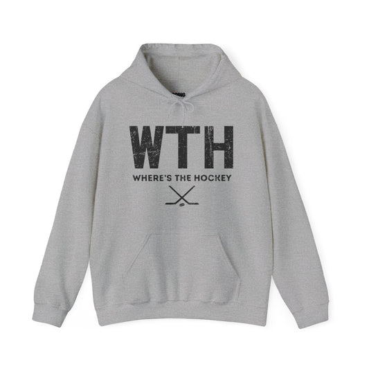 Main Hoodie - WT Hockey - Hockey Hoodie - Where's The Hockey Hockey Hoodie - Hockey Gifts - Gift For Hockey Players