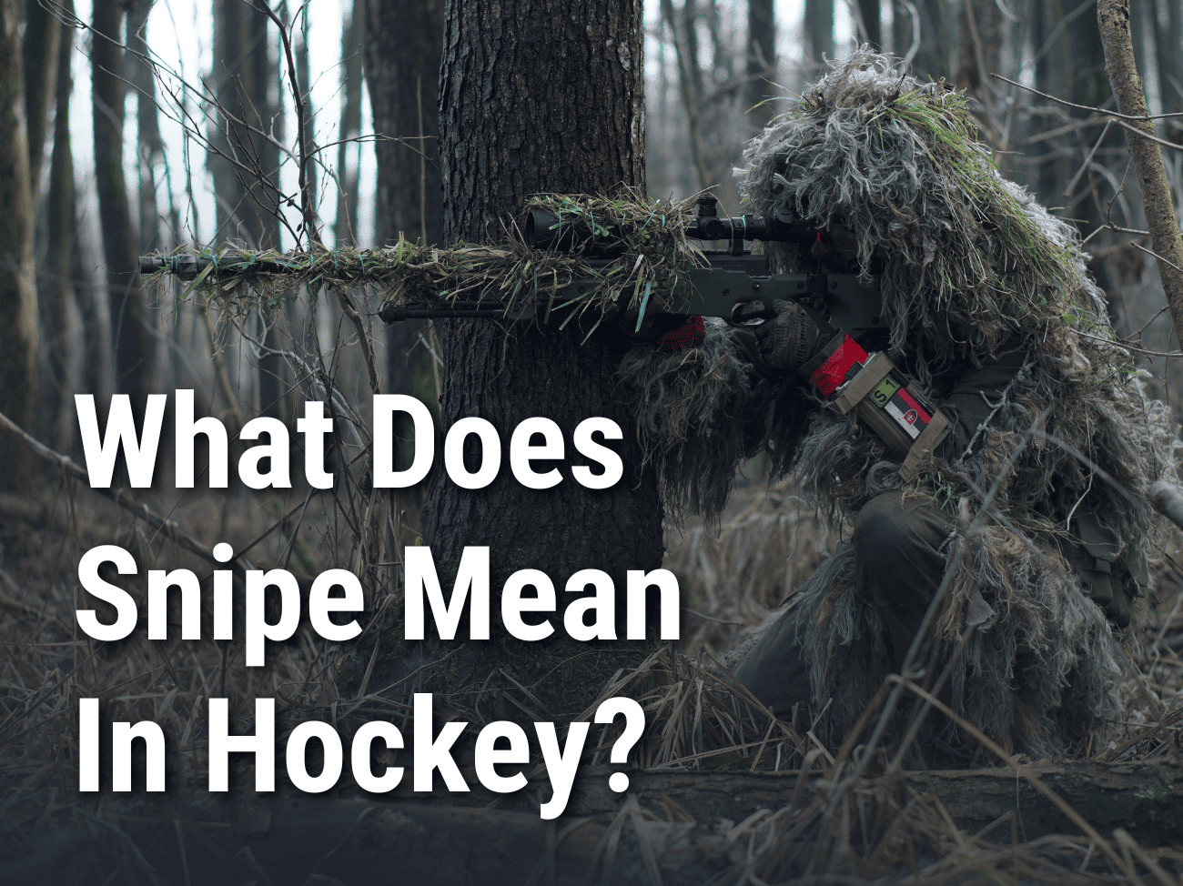 What Does Snipe Mean In Hockey?