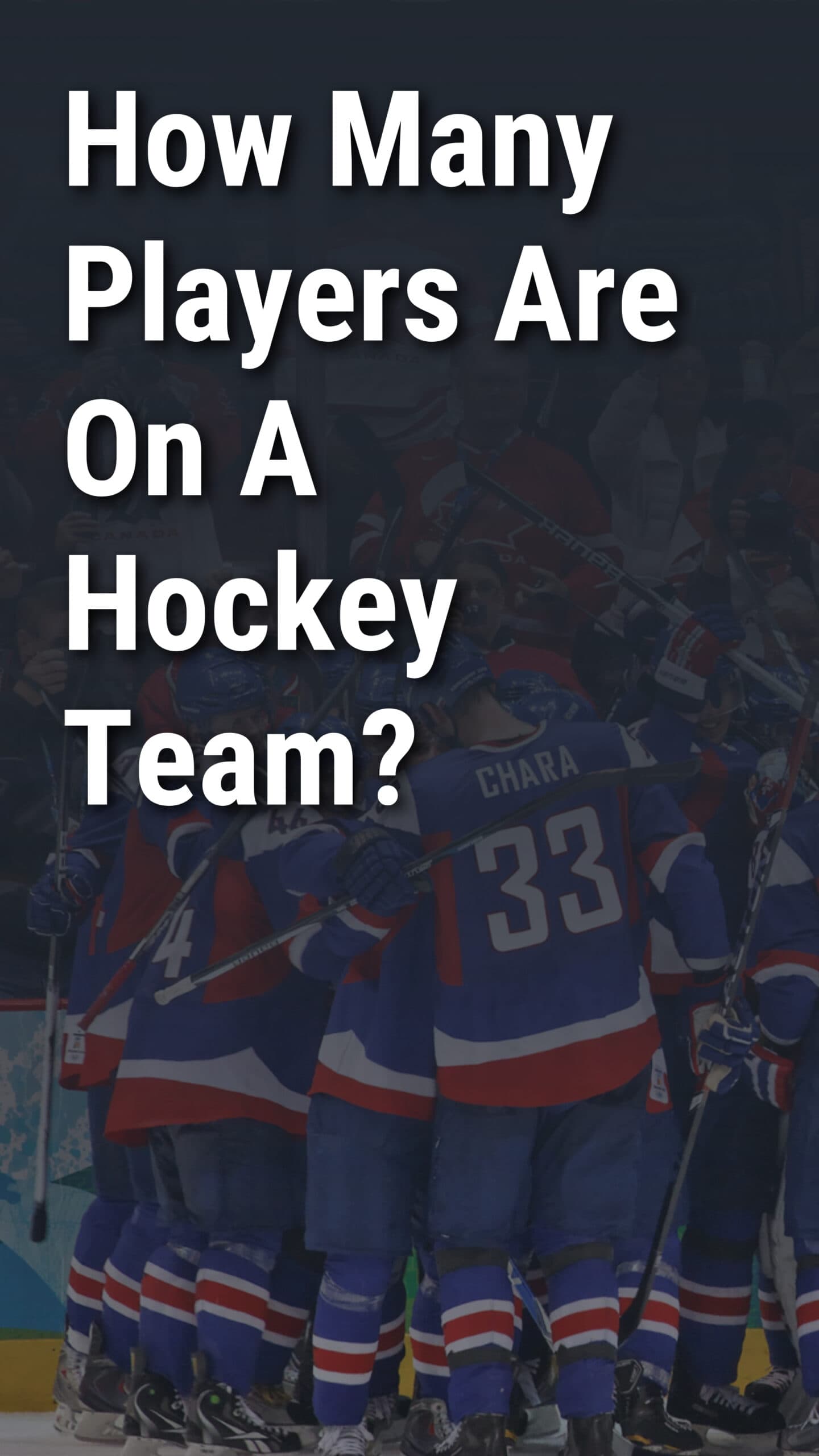 How Many Players On A Hockey Team?